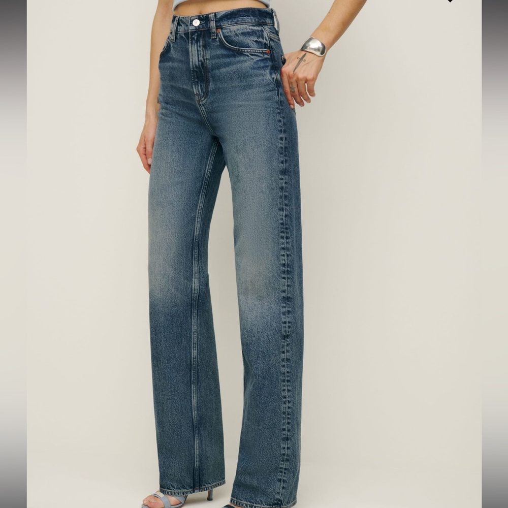 Reformation Wilder High Rise Wide Leg Jean
